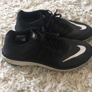 Black Nike sneakers